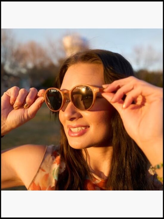 Polarized Round Sunglasses for Men and Women Retro Classic - Multi-Style
